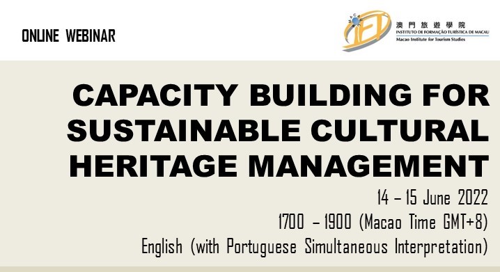 Online Webinar - Capacity Building for Sustainable Cultural Heritage Management